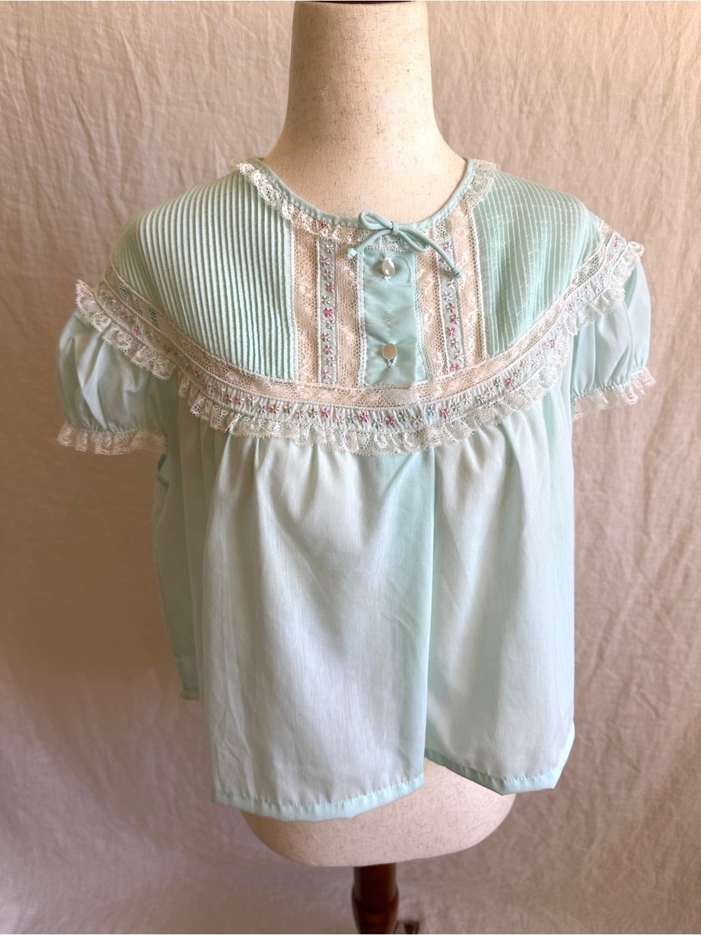1950’s Barbizon nightie turned crop top